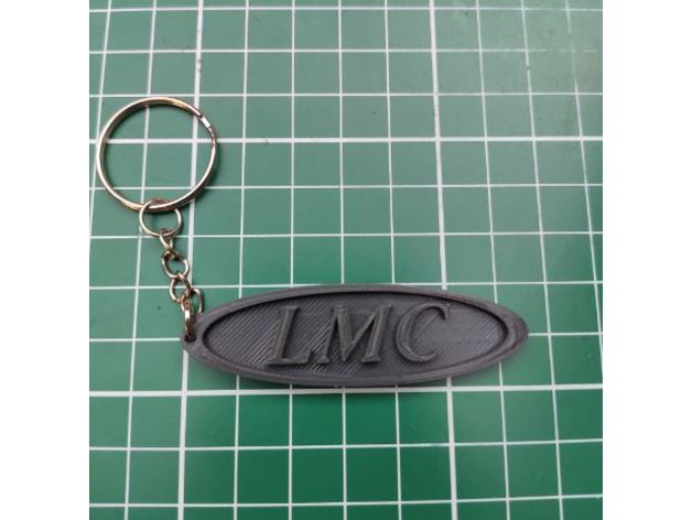 lmc caravan camper keychain 3d 3D print model - Mito3D