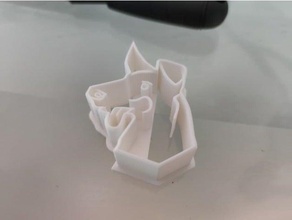 pes cookie cutter 3d print model - Mito3D