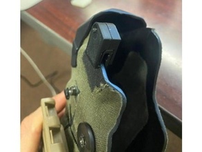 safariland als pouce extension glock qls holster sig sigsauer 3d print model - Mito3D