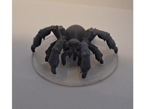 spider table 3dprintable dnd mini miniature dungeon tabletop gaming warcraft 3d print model - Mito3D