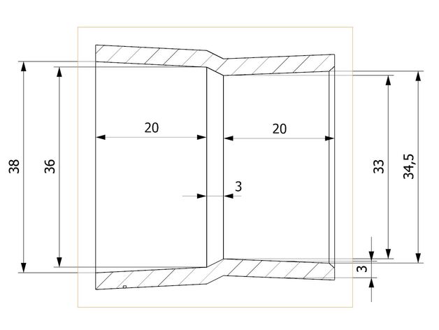 vácuo adaptador Makita giro nilfisk 3D print model - Mito3D