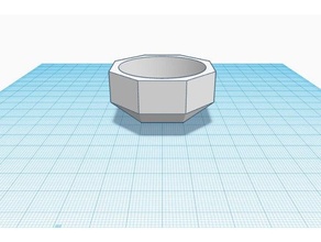tealight Kulp destek 3d print model - Mito3D