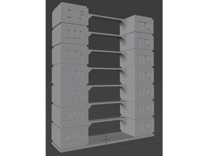 kısa tpu temp kule kalibrasyon sıcaklık 3d print model - Mito3D