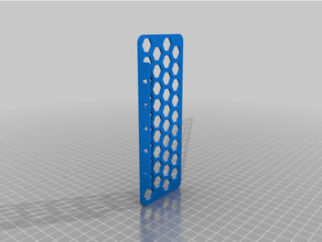 hexágono succión frag estante coral taza 3d print model - Mito3D