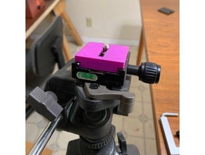 arca suizo cámara trípode montaje plato swiss rápido lanzamiento 3d print model - Mito3D