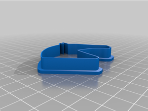 horse head cookie cutter cookiecutter 3d print model - Mito3D