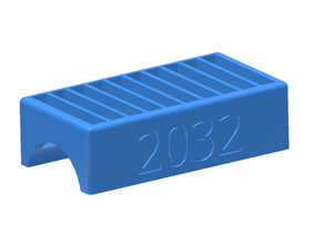 2032 battery holder 3d print model - Mito3D