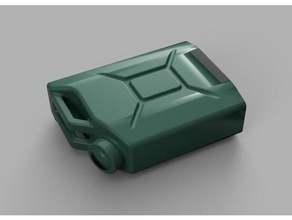 gas-money giftcard container card gas money gift jerrycan box 3d print model - Mito3D