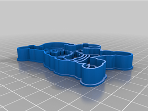 cortantes galleta navidad 3d print model - Mito3D
