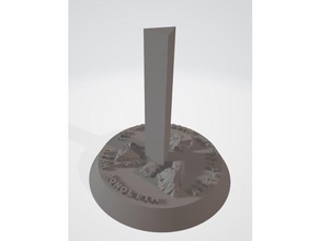 Utah Monolith Außerirdischer Obelisk 3d print model - Mito3D
