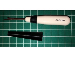 clover seam ripper cap sewing 3d print model - Mito3D