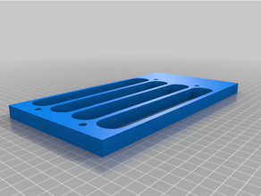 dice tray template router woodworking 3d print model - Mito3D