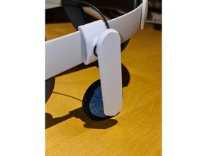 oculus quest 2 headphone mount 3d print model - Mito3D