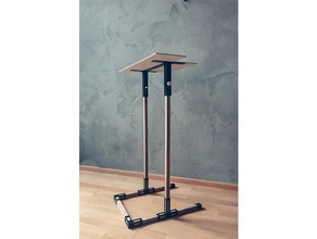 DIY intérieur cyclisme bureau meubles sport table bois zwift 3d print model - Mito3D
