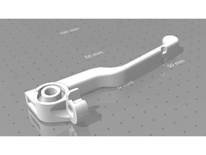 debriyaj kolu ktm exc f 250 2007 3d print model - Mito3D