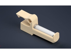 inventor ii 2x 608 bearing drag spool holder ball filament spoolholder 3d print model - Mito3D