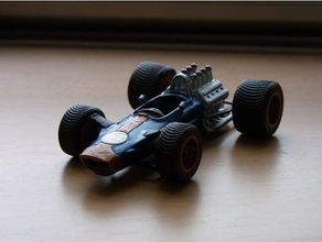 classico f1 gara macchina loto 49 settore automobilistico Schermo epico formula 1 miniatura miniature modello scala mensola 3d print model - Mito3D