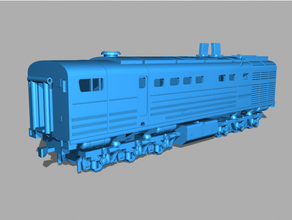 3te10m diesel locomotora ferrocarril entrenar 3d print model - Mito3D