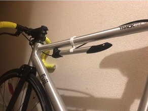 bicyclette pompe attachement vélo 3d print model - Mito3D
