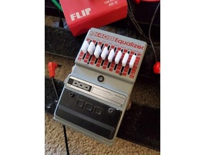 dod fx40b slider knob effector guitar pedal 3d print model - Mito3D