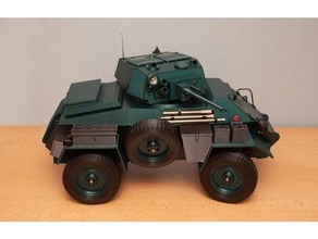 britânico blindado carro mkiv humber rc tanque guerra 2 3d print model - Mito3D