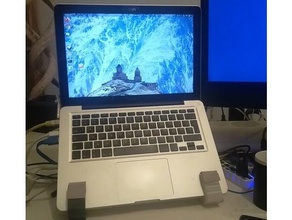 macbook 2012 ficar pé 3d print model - Mito3D