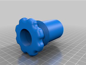sizes paper towel holder -- thickened ends 3d print model - Mito3D