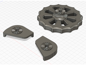 ender 3 pro lit nivellement bouton pince assiette actualisé 3d print model - Mito3D