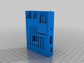 frambuesa pi 3b caso funda camslot montaje lateral 3d print model - Mito3D