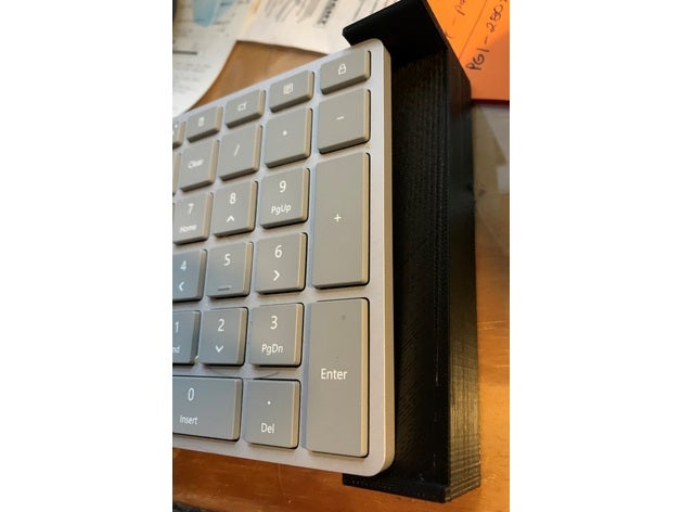 surface keyboard support stand 3D print model - Mito3D
