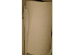 paper towel holder toilet 3d print model - Mito3D