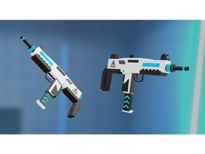 uzi remastered dani dev forgive gun karlson prop suggestion weapon 3d print model - Mito3D