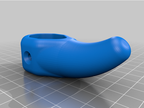 ice axe handrest 3d print model - Mito3D
