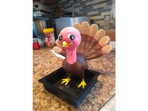 turkey day 3d print model - Mito3D