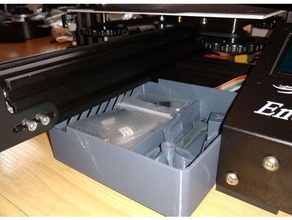 ender 3 slide in cassetto attrezzo scatola titolare supporto 3d print model - Mito3D