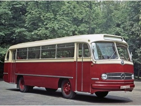mercedes-benz o321h bus 1954 1948 1949 1950 1951 1952 1953 1955 1956 1957 1958 1959 1960 1961 1962 1963 1964 40s 50s 60s benz car german mercedes transport truck 3d print model - Mito3D