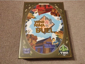 yokahama duel - deluxe edition inserts boardgame organizer board game insert box 3d print model - Mito3D