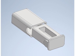 pocket ashtray 3d print model - Mito3D