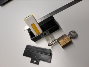 usb-stick-safe openscad safe usb stick 3d print model - Mito3D