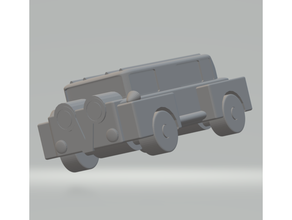 fhw silencio muerte monstruo camión pato 40k coche vehiculo niños niño juguete jinete tropa transporte martillo guerra 3d print model - Mito3D