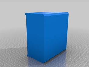 2 4 compartiment boîte 3d print model - Mito3D