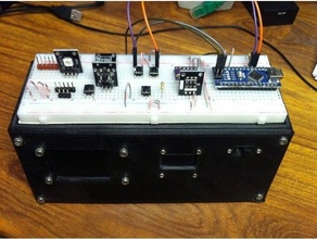 arduino lcd prototipagem caixa 3d print model - Mito3D