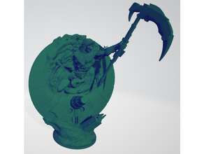 darkness giver - space god ctan necron space god warhammer 40k wh40k 3d print model - Mito3D