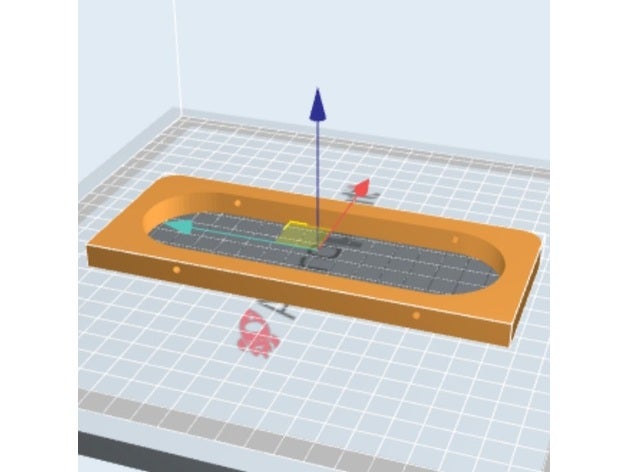 ince dolgu macunu kalafat tüp Kulp destek 3D print model - Mito3D