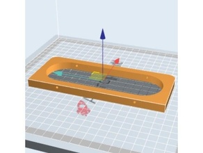 ince dolgu macunu kalafat tüp Kulp destek 3d print model - Mito3D