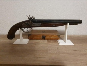 Schuss Gewehr Stand pedersoli gunstand Schrotflinte 3d print model - Mito3D