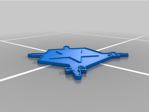 pi kappa phi star kalkan rozet dolap 3d print model - Mito3D