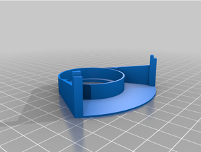 Led mum Kulp destek 3d print model - Mito3D