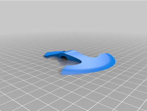 axe head 3d print model - Mito3D