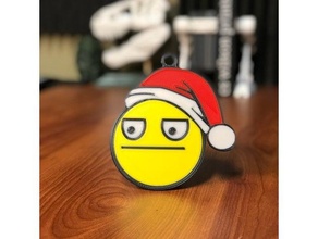Weihnachten schmur Ornament mehrfarbig Dekoration Farbe Emoji mmu mmu2 Mehrfarbig Palette 3d print model - Mito3D